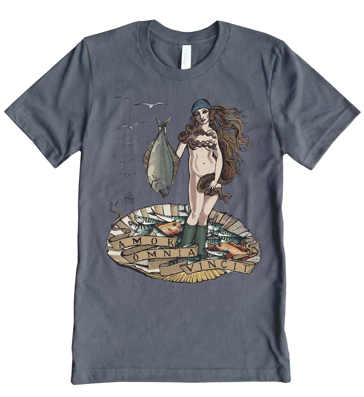 Birth of Venus in Full Colour Unisex Cotton Jersey Tee