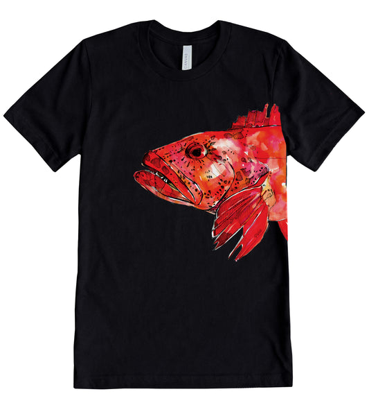 Lingcod Unisex Cotton Jersey Tee