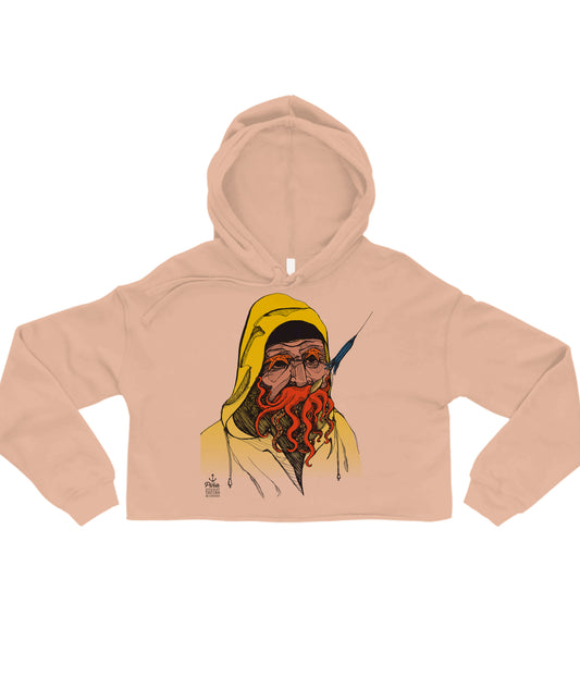 Old Salty in Colour Crop Hoodie