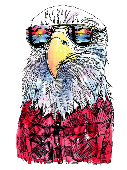 Hipster Eagle