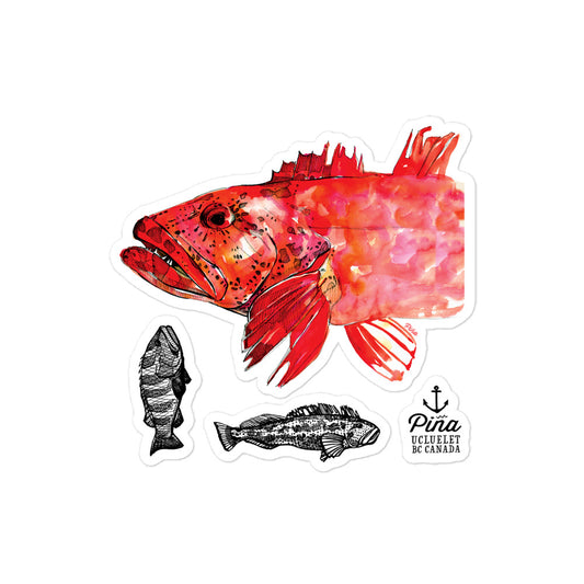 Lingcod Sticker