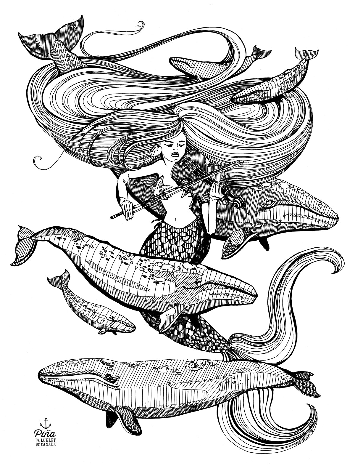 Mermaid Fiddling