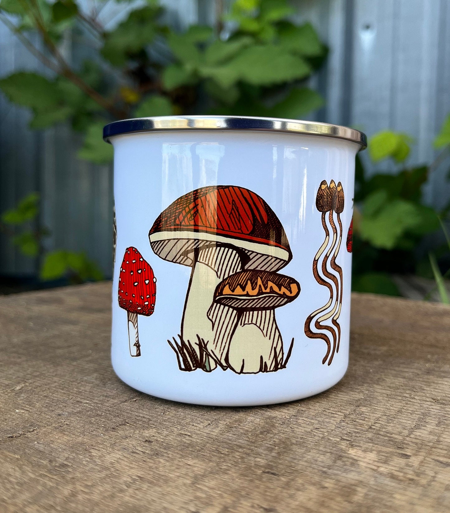 Mushroom Camping Mug