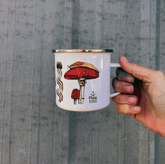 Mushroom Camping Mug