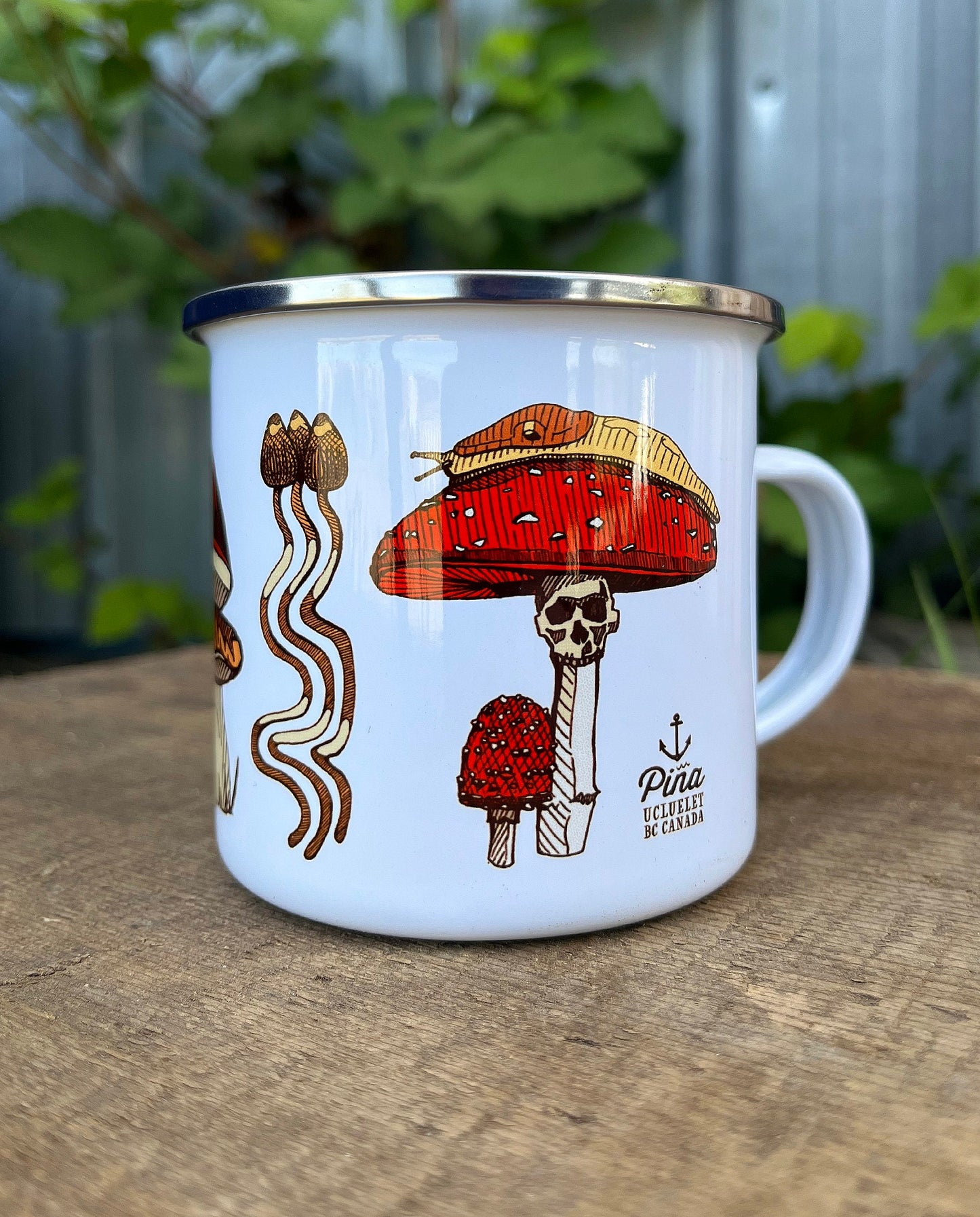 Mushroom Camping Mug