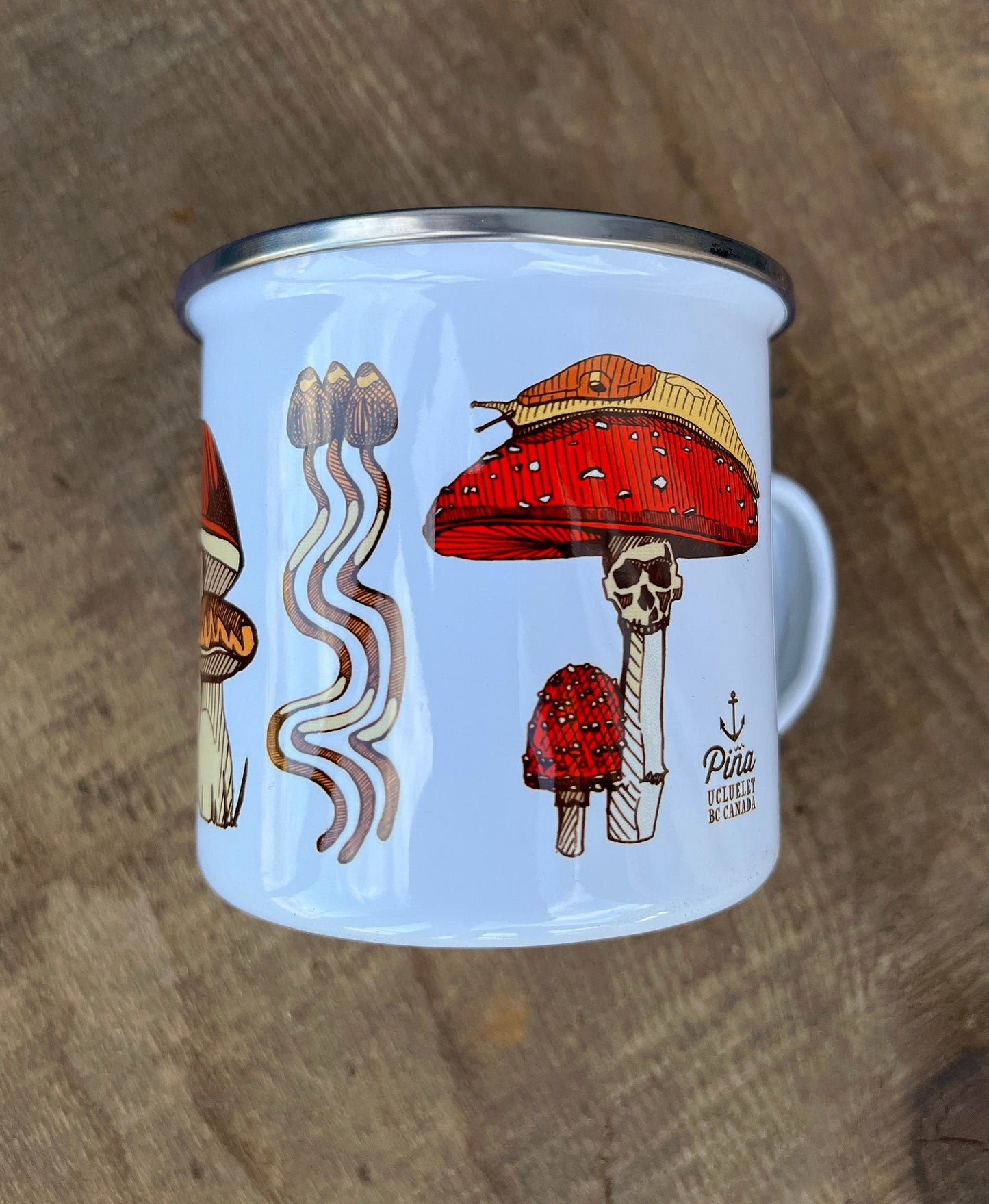 Mushroom Camping Mug