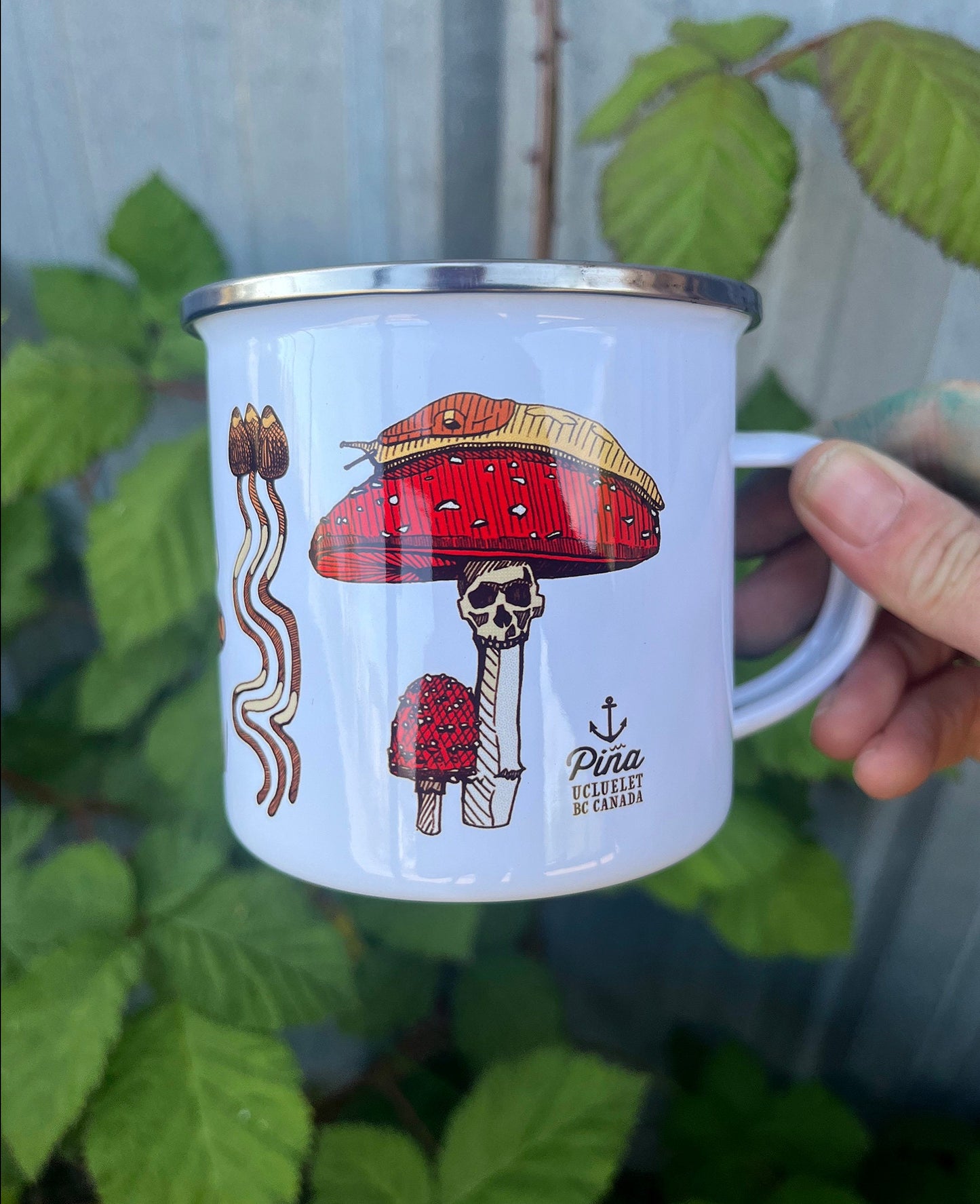 Mushroom Camping Mug