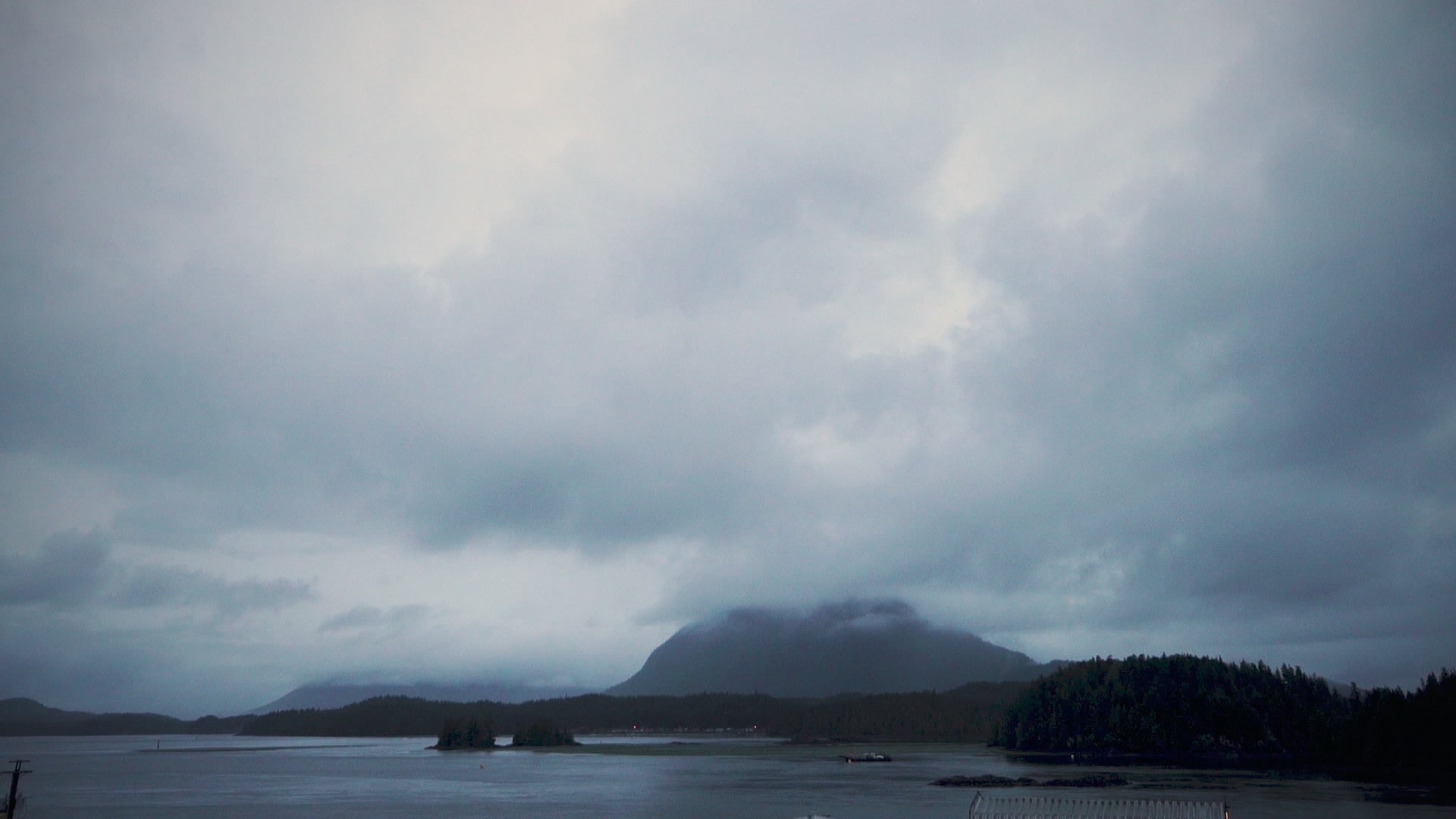 Load video: Video of stormy coast