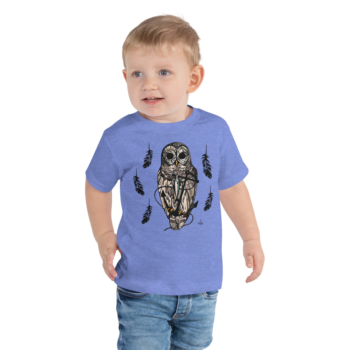 Owl & Anchor Toddler Tee