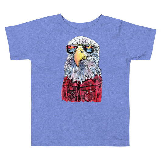 Hipster Eagle Toddler Tee