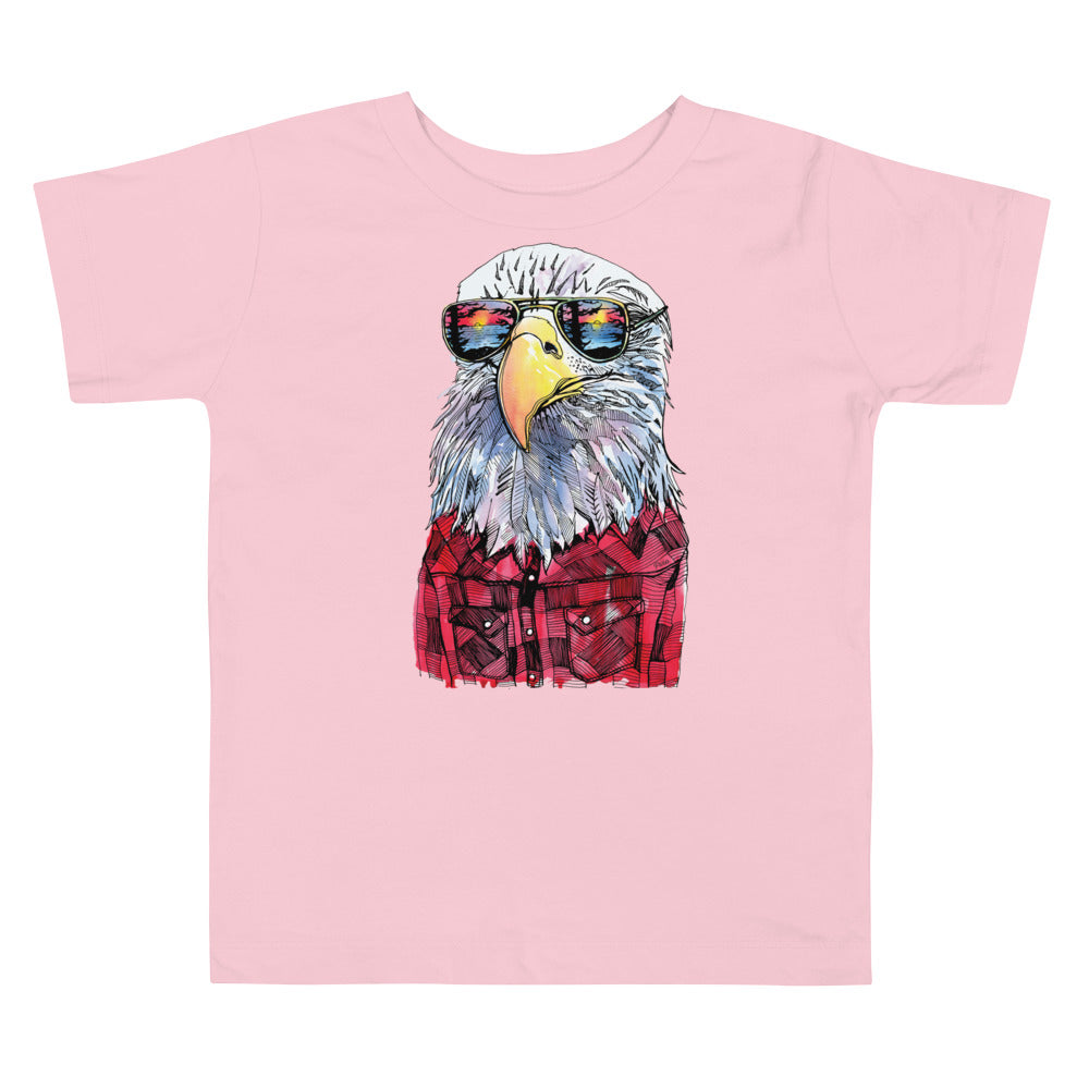 Hipster Eagle Toddler Tee