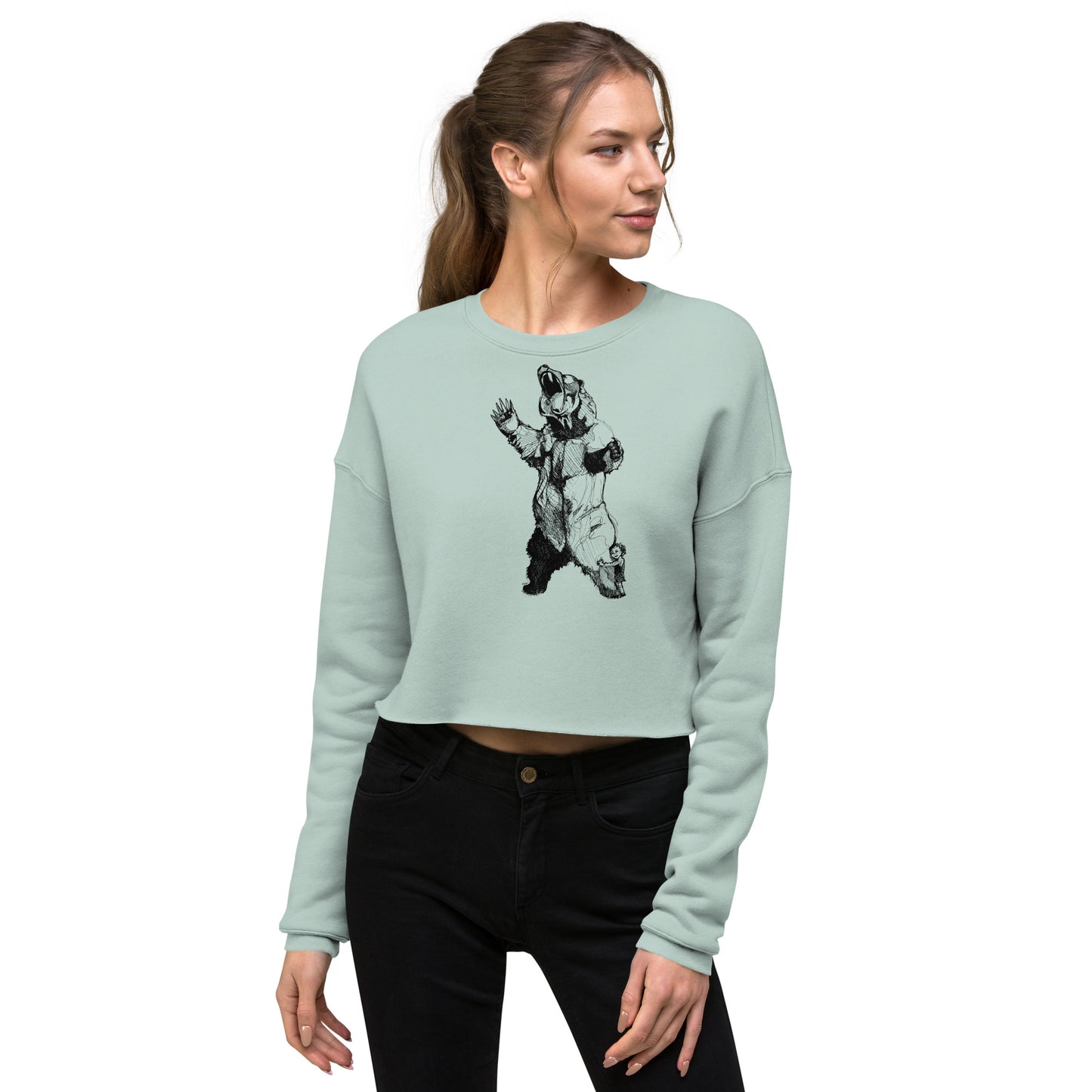 Bearhugger Crop Sweatshirt
