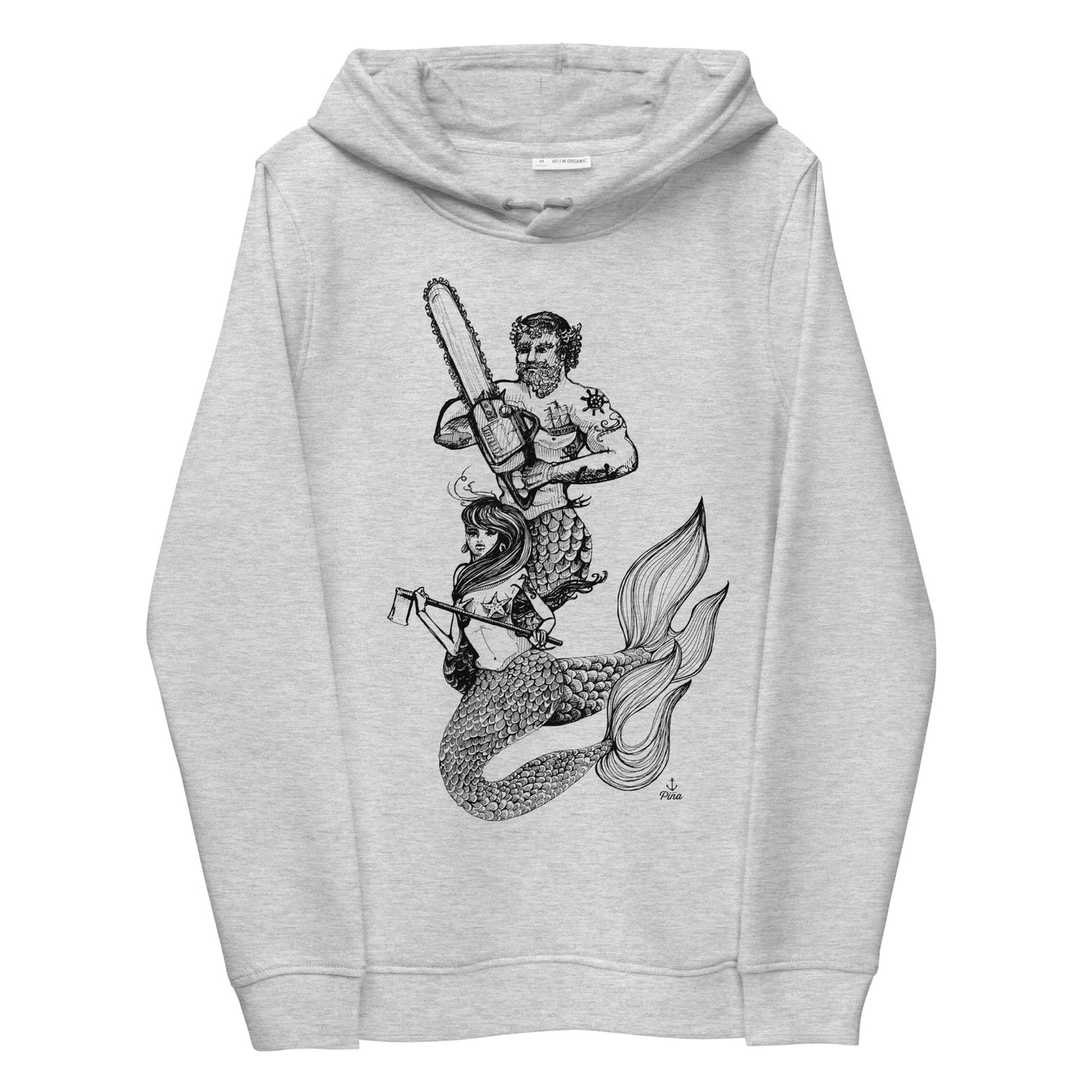Chainsaw Mercouple Eco Fitted Hoodie