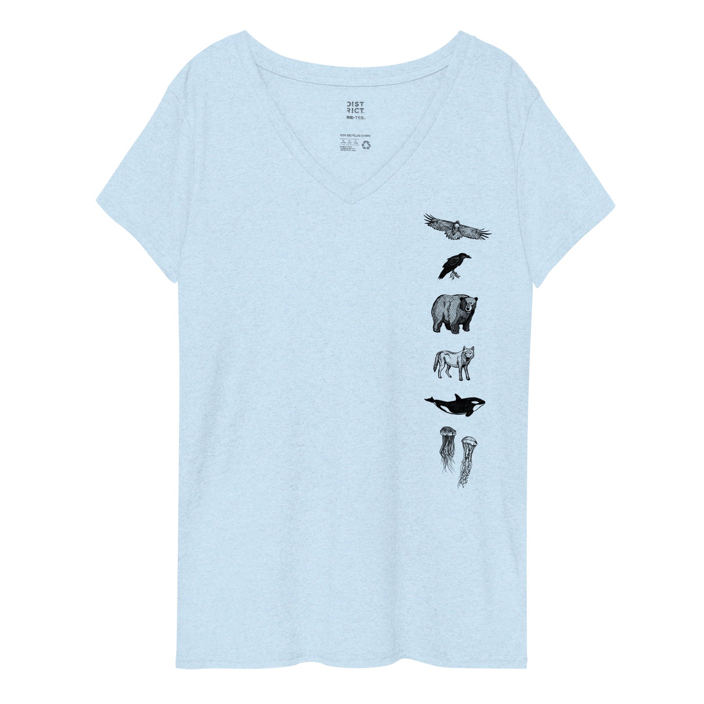 Species of Ucluelet Ladies Eco V-Neck Tee