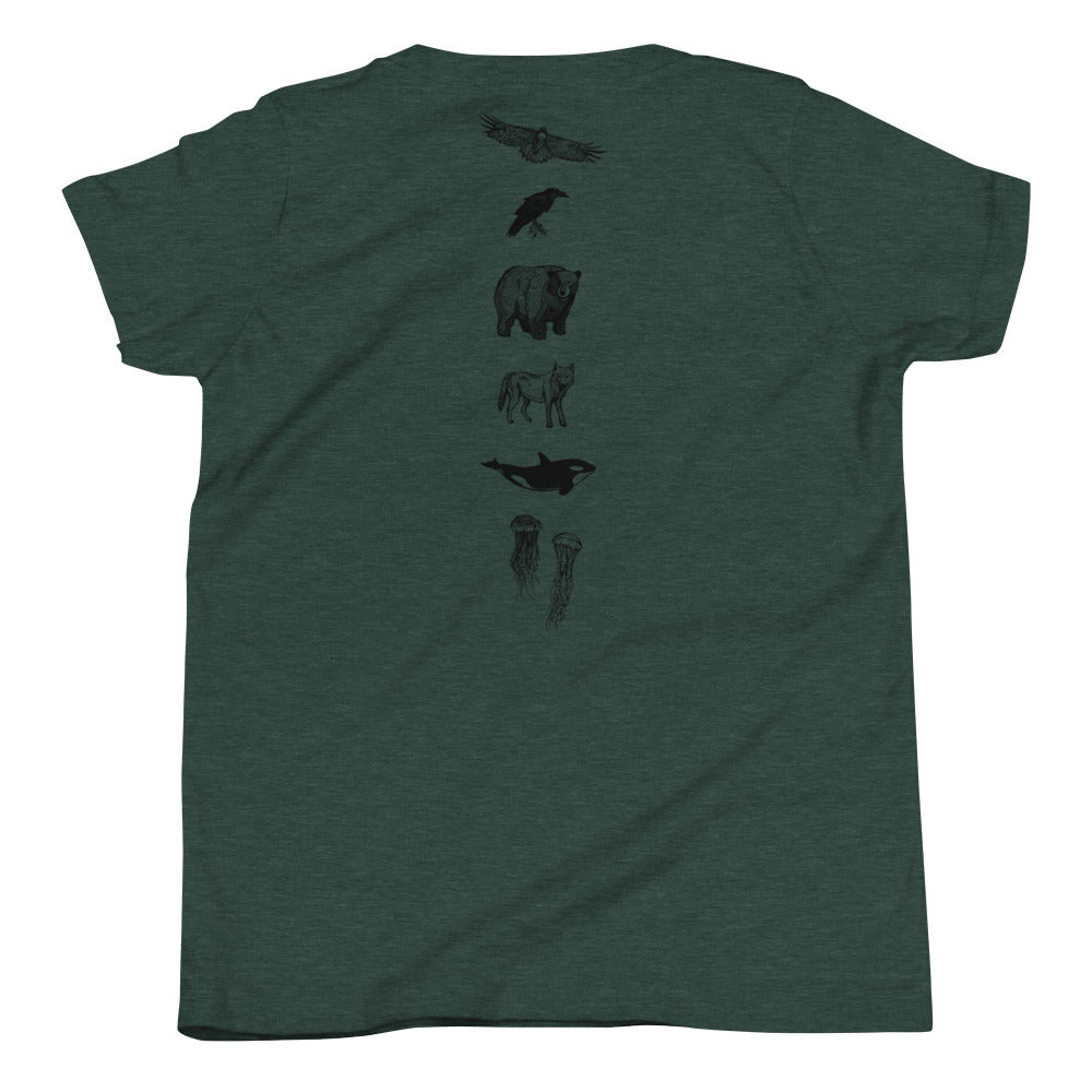 Species of Ucluelet Youth Tee