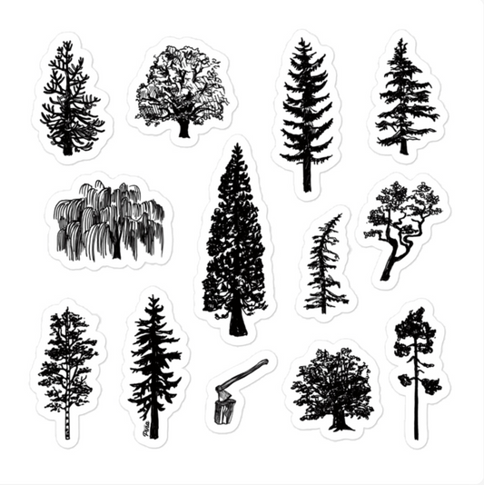 Tree Species Stickers