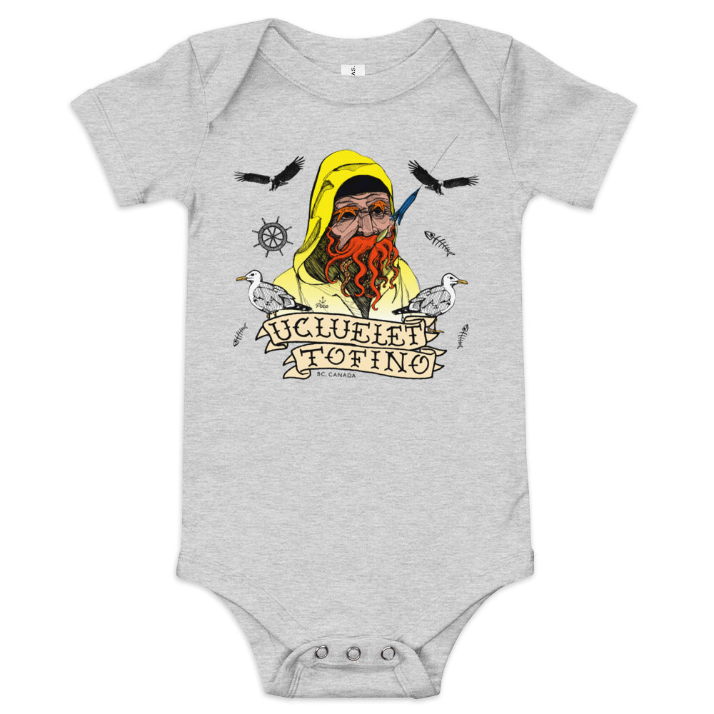 Old Salty Ucluelet Tofino Baby One Piece