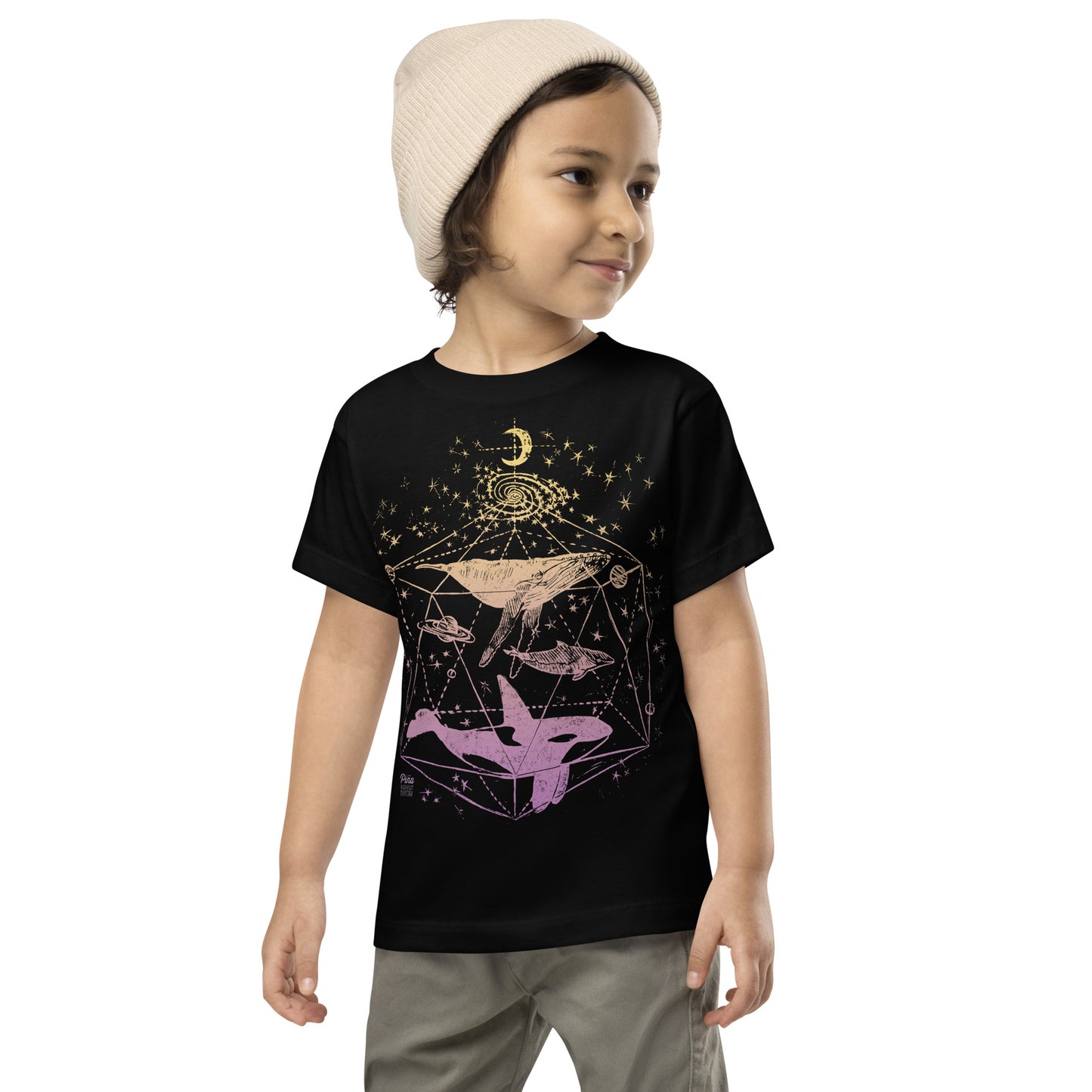 Galactic Whales Toddler Tee
