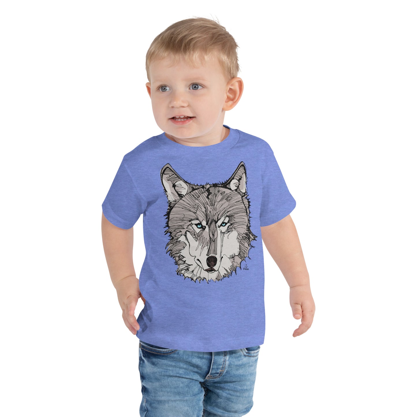 Wolf Face Toddler Tee
