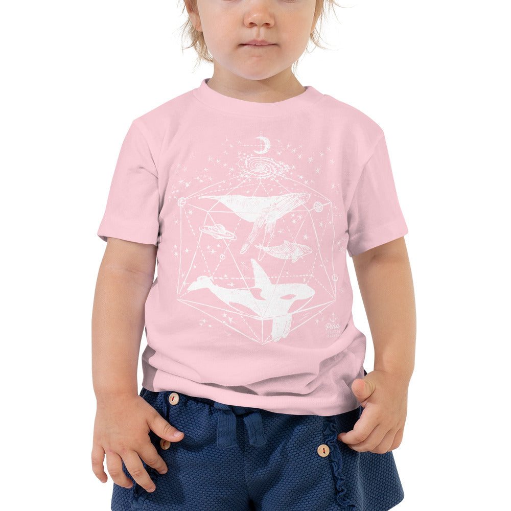 Galactic Whales Toddler Tee