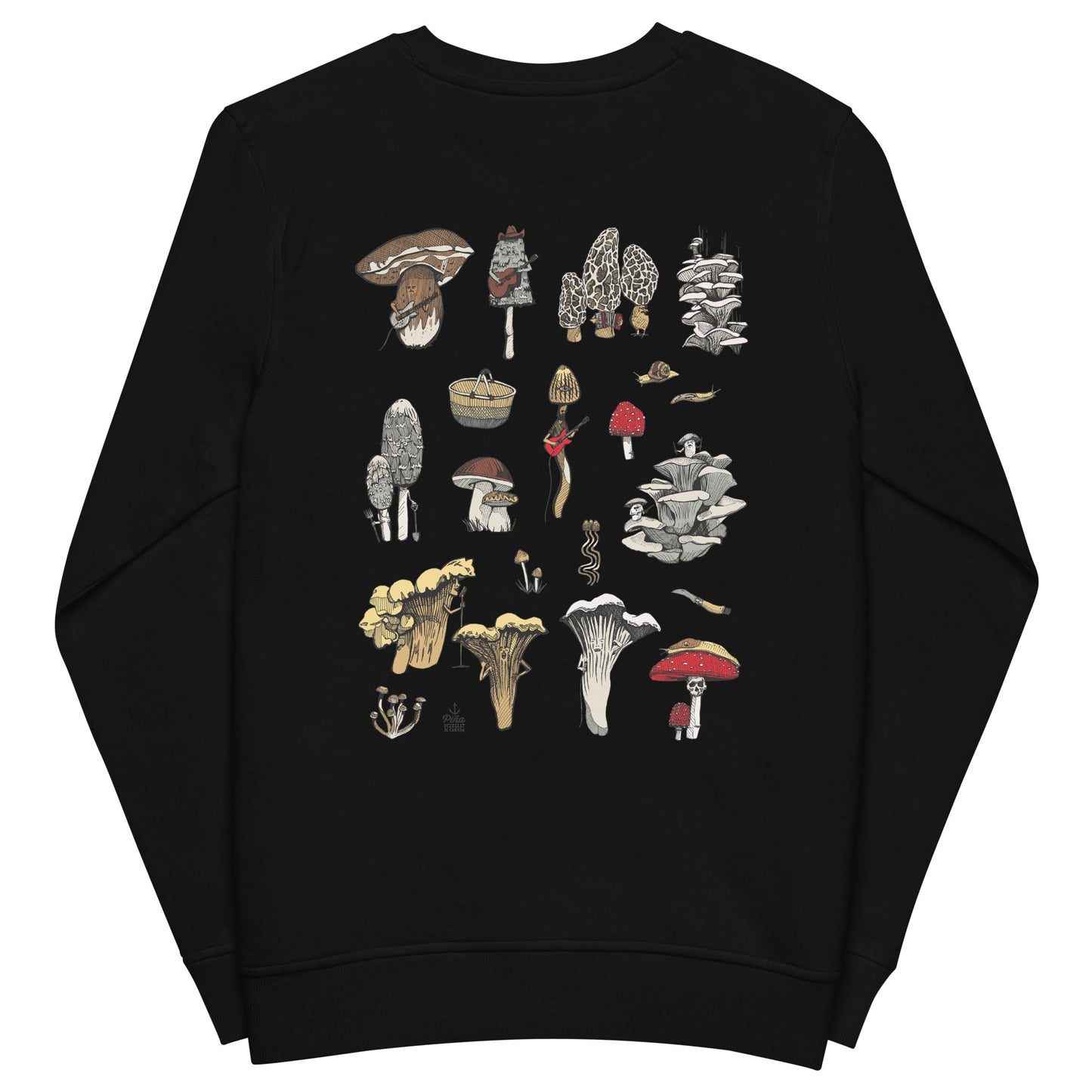 Mushrooms Unisex Eco Sweatshirt