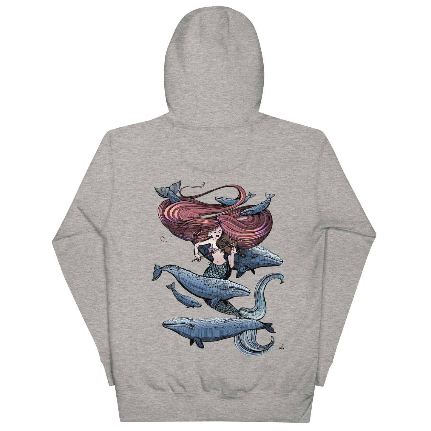 Mermaid Fiddling Unisex Hoodie