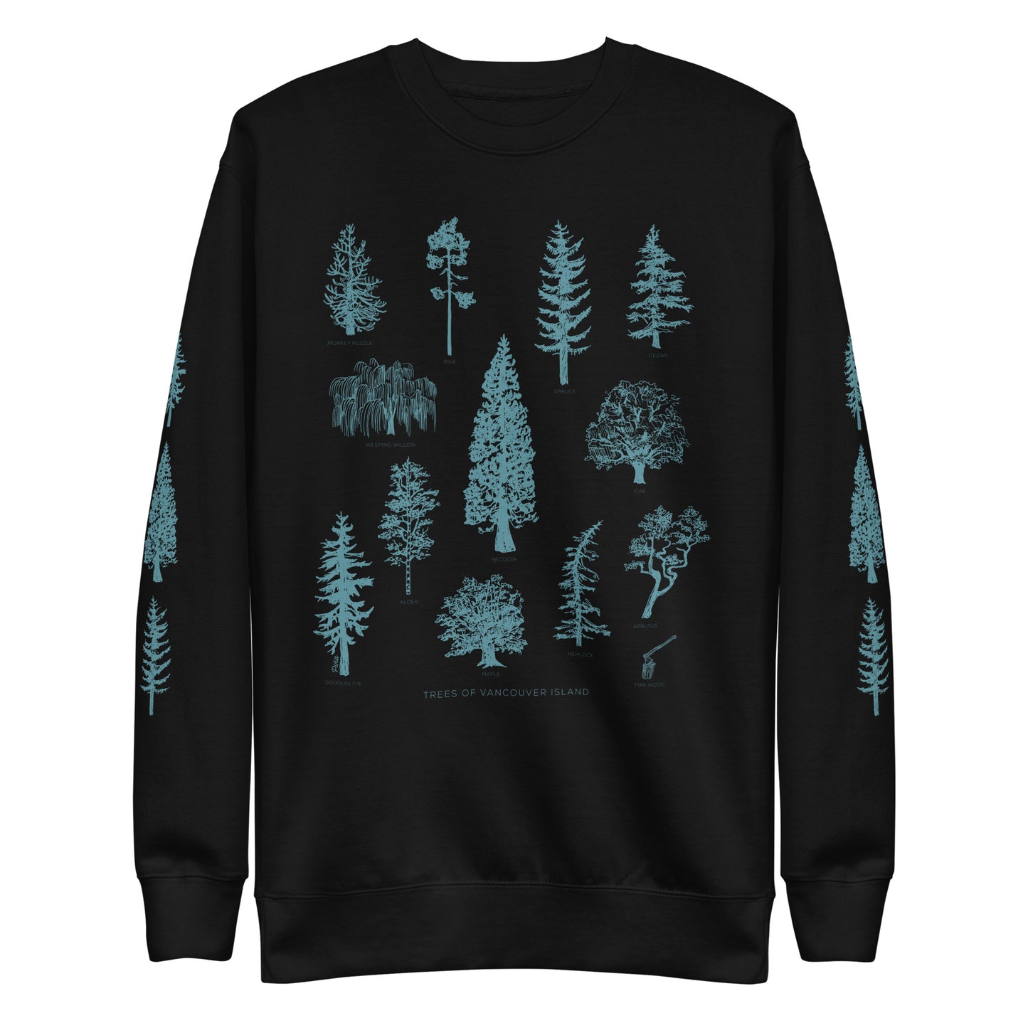 Tree Species Unisex Sweatshirt