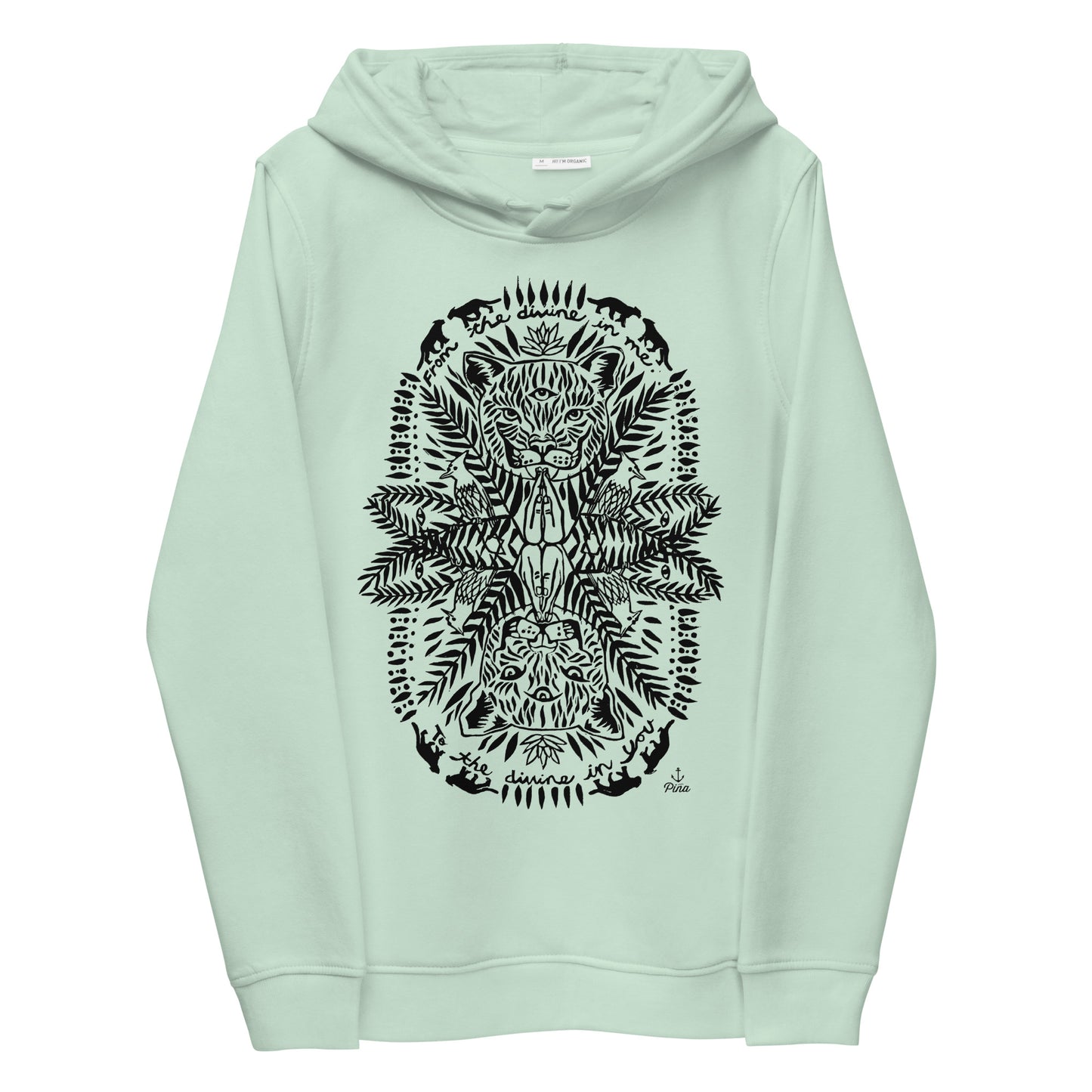 From the Divine in Me Ladies Eco Fitted Hoodie