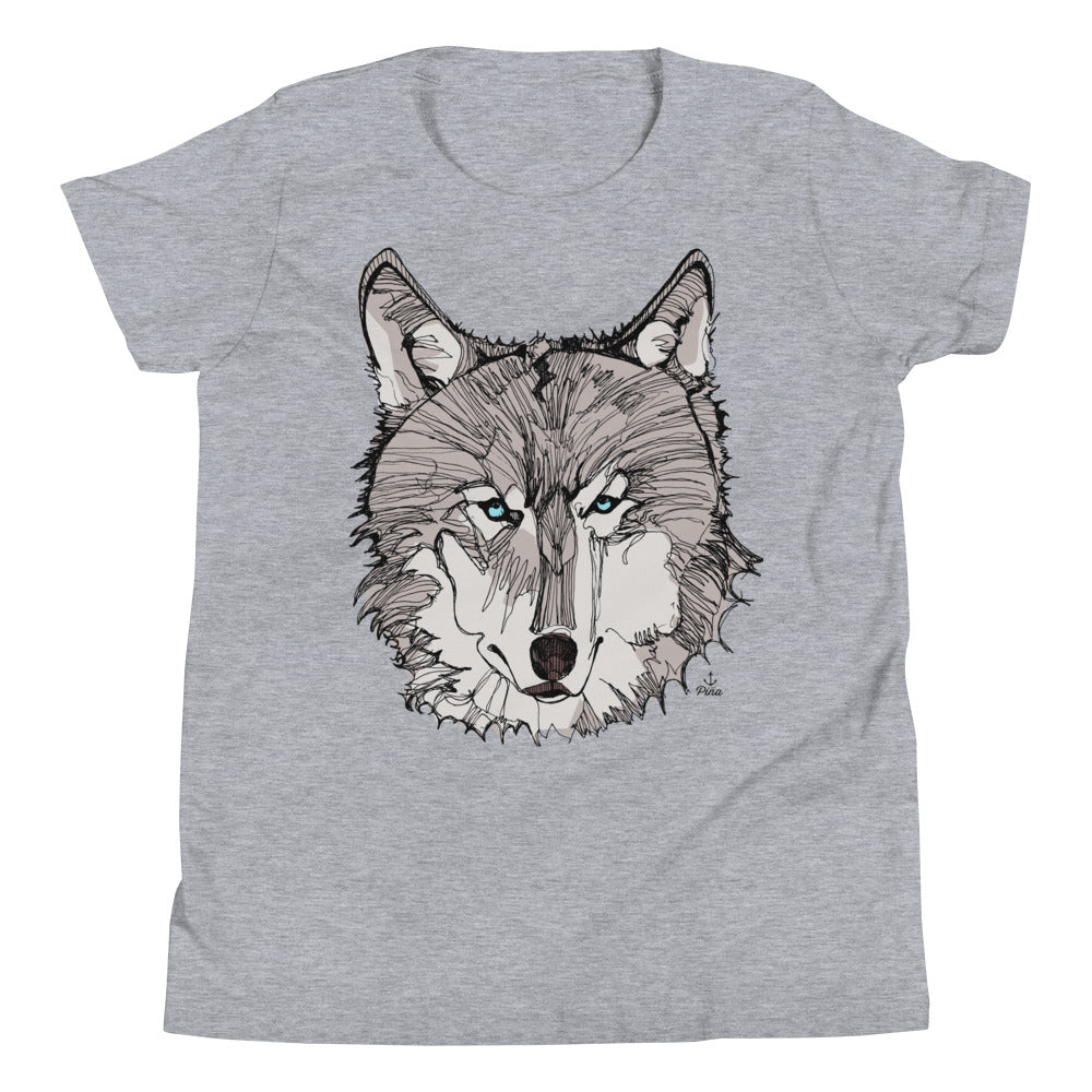 Wolf Face Youth Tee