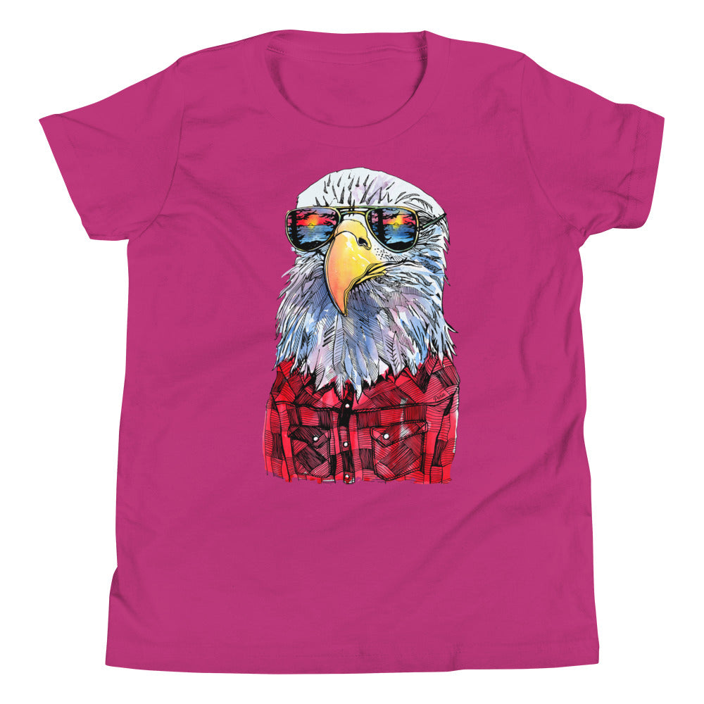 Hipster Eagle Youth Tee